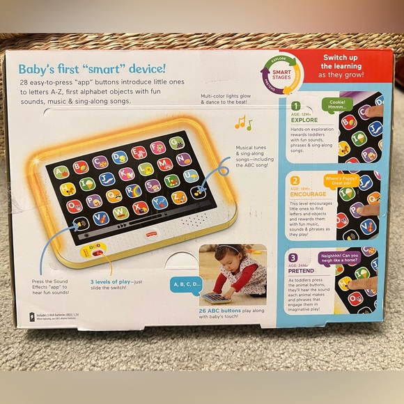 Fisher Price Smart Stages Tablet - Picture 2 of 2